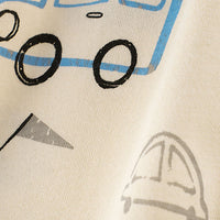 Short Sleeve Tshirt With Car print Tshirts   