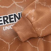 Boys Brown Printed Regular Sweatshirt With Pants Sets 2 pc. Sets