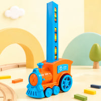Automatic Domino Train Building Toy with 40 Tiles Trending Accessories