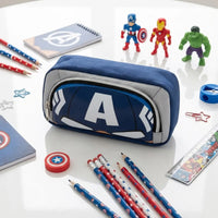 Captain America Design Pencil Case for Boys Trending Accessories