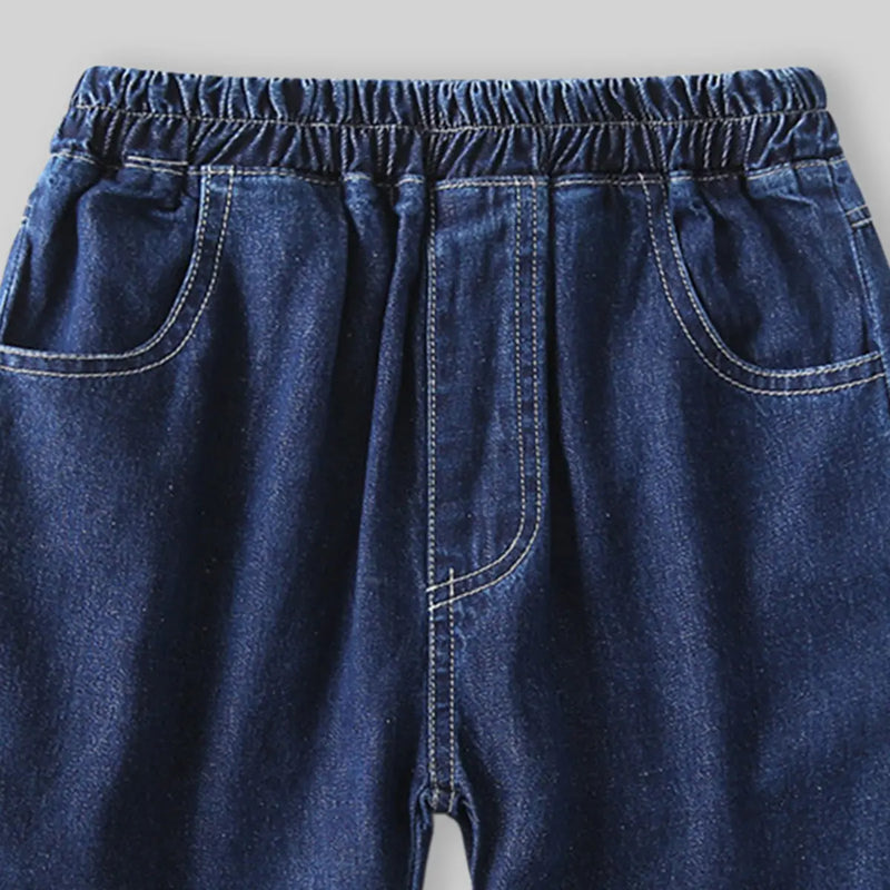 Boys Blue Denim Short Sleeves Shirt With Shorts Co-ord Sets Sets