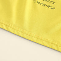 Boys Yellow Frog Graphic Short Sleeves T-Shirt With Denim Shorts Set 2 pc. Sets