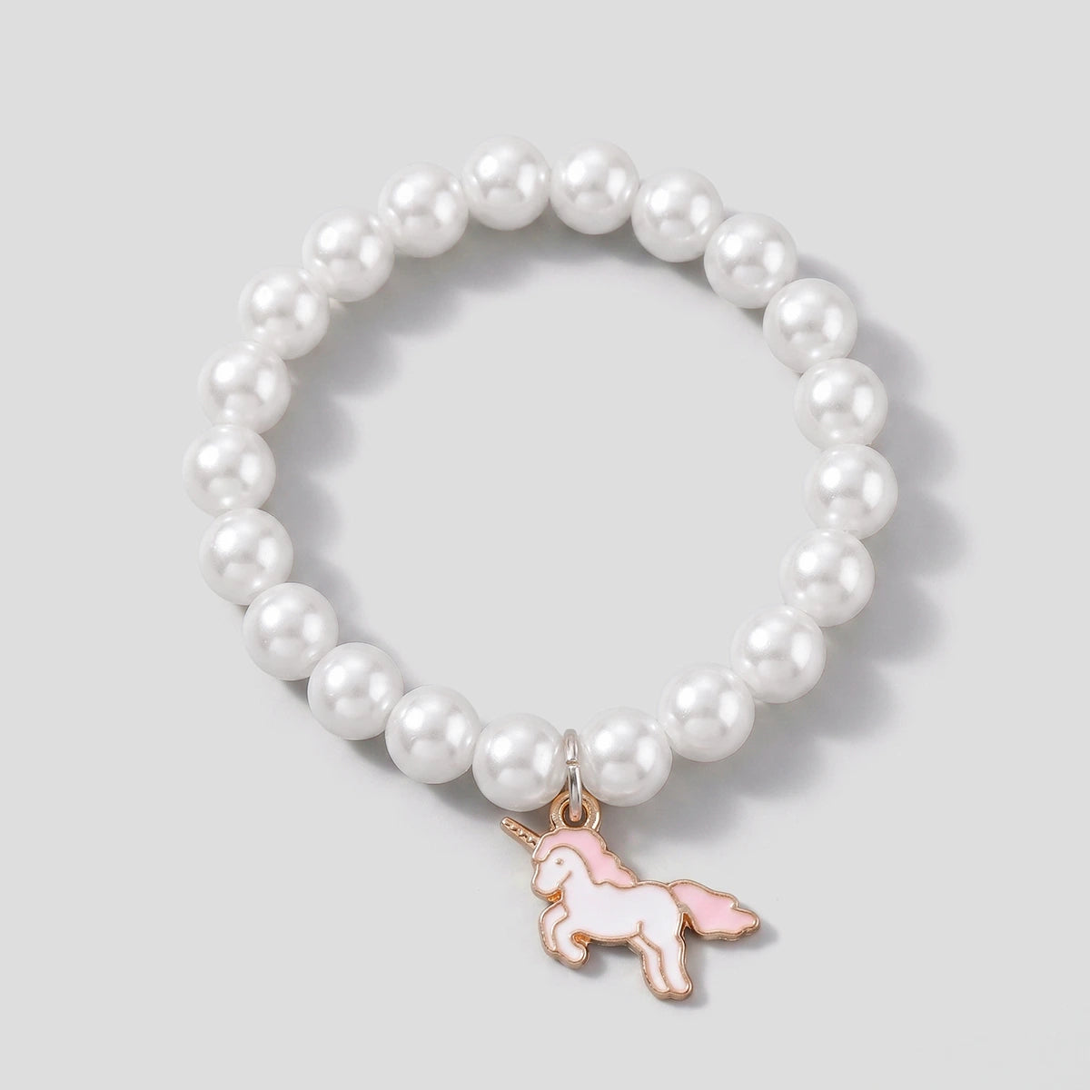 Pack Of 5 Girls Multicolour Pearl Balloon and Butterfly Bracelet Sets Bracelet