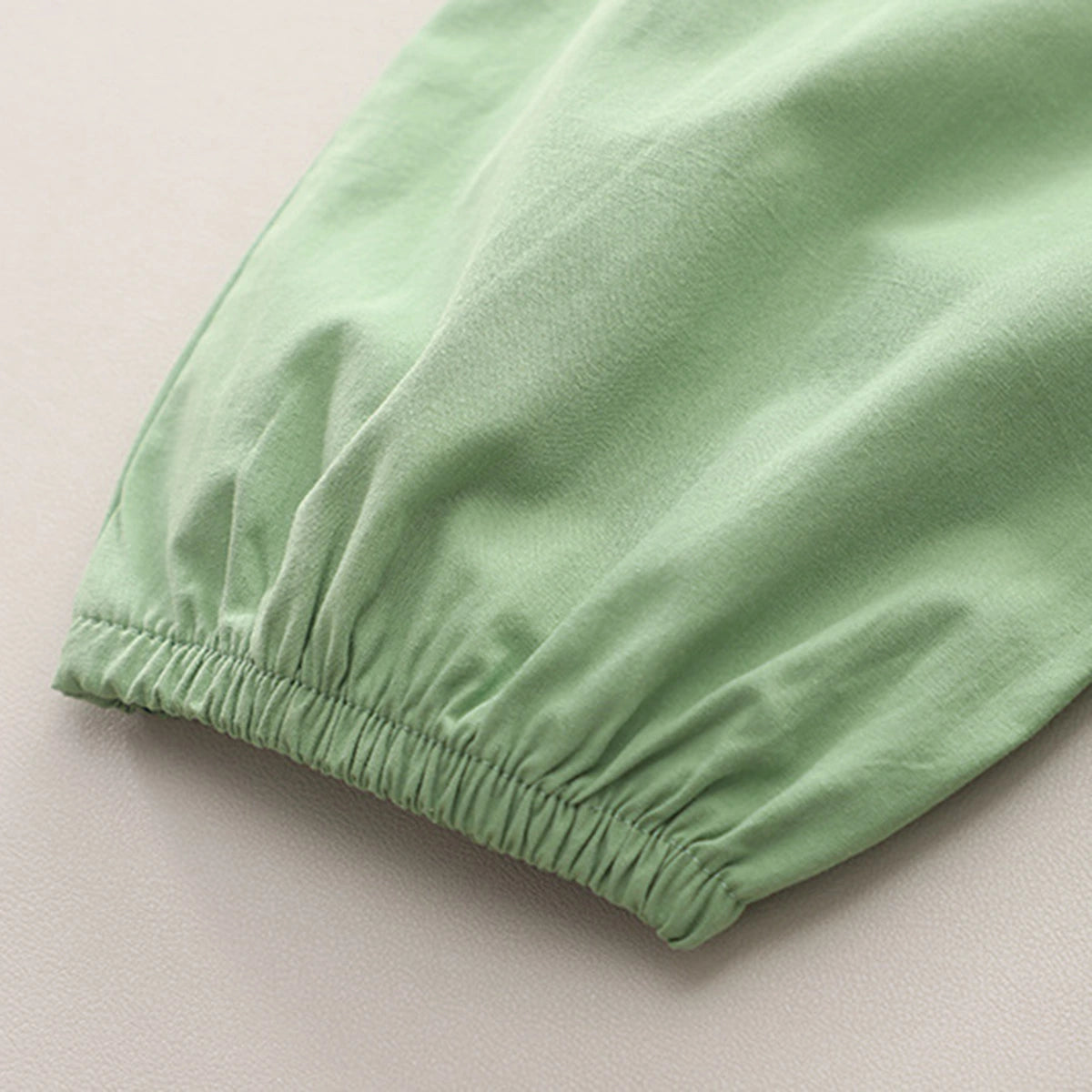 Boys Green Dog Motif Striped Short Sleeve T-Shirt With Dungaree Sets 2 pc. Sets