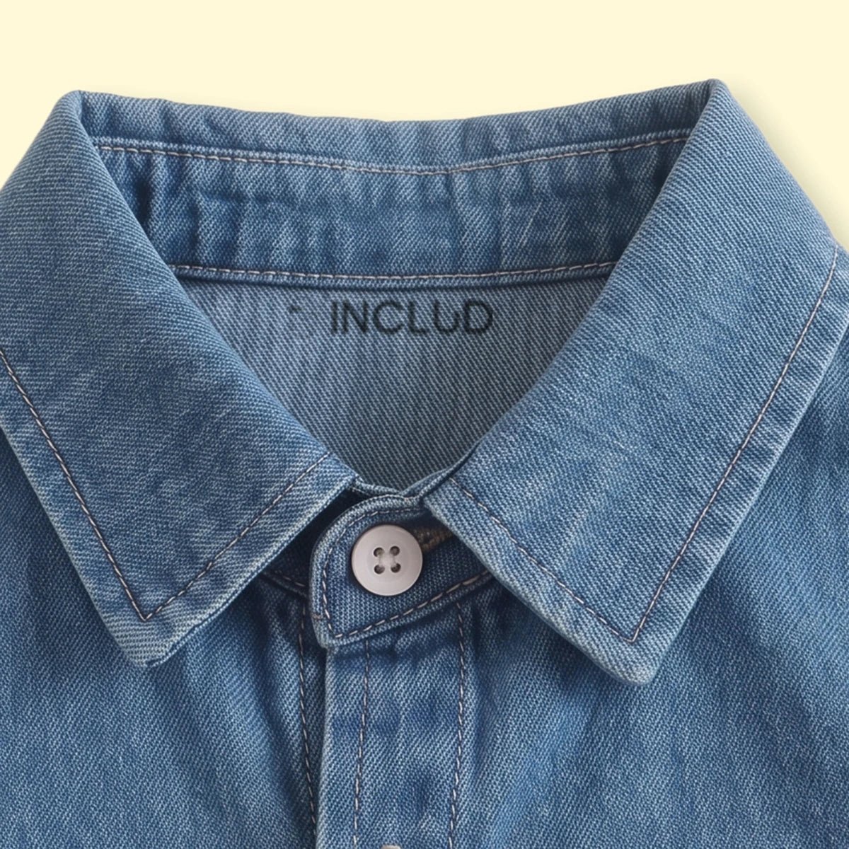 Boys Blue Long Sleeve Denim Shirt Shirts