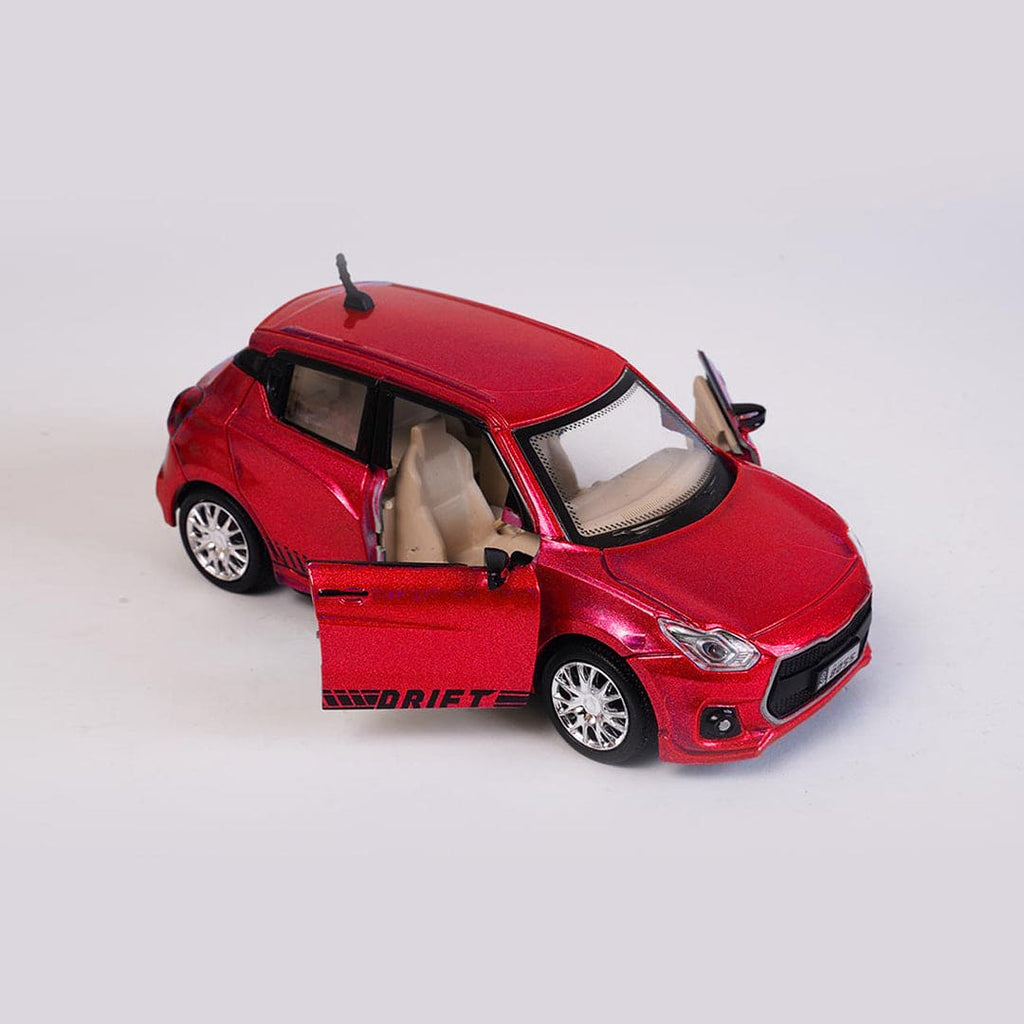 Pull Back Openable Door Swift Car Toys & Games Red Onesize