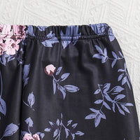 Girls Princess Print Top With Floral Print Pants Legging Set 2 pc. Sets   