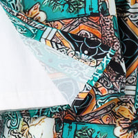 Boys Multicolor Abstract Printed Short Sleeves Shirt With Shorts Set 2 pc. Sets
