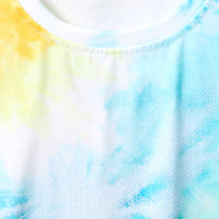 Boys Tie And Dye Short Sleeve T-Shirt With Shorts Sets 2 pc. Sets   
