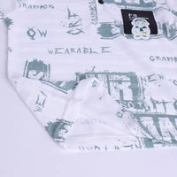 Boys Olive Typographic Printed Short Sleeve Polo T-Shirt With Shorts Sets Sets