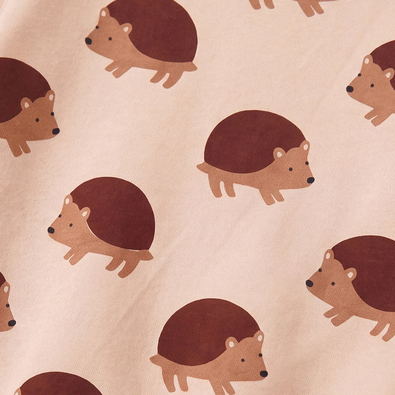 Boys Apricot Animal Print Long Sleeve Sweatshirt Sweatshirts & Hoodies