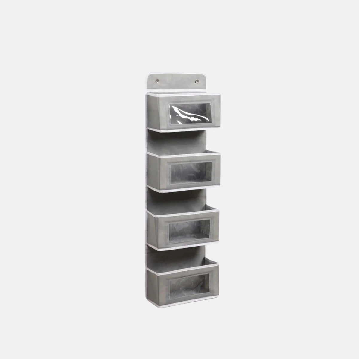 Grey Multi-Purpose Over-Door Hanging Organizer Trending Accessories Grey Onesize