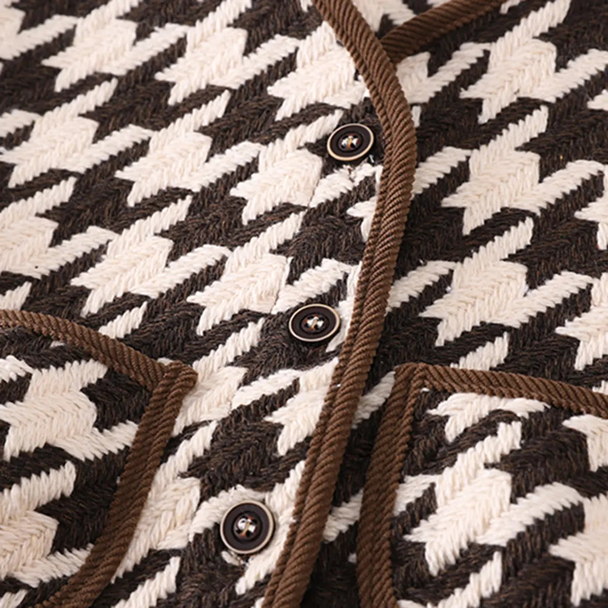 Boys Dark Brown Self-Design Cardigan With T-Shirt & Pants Set Sets