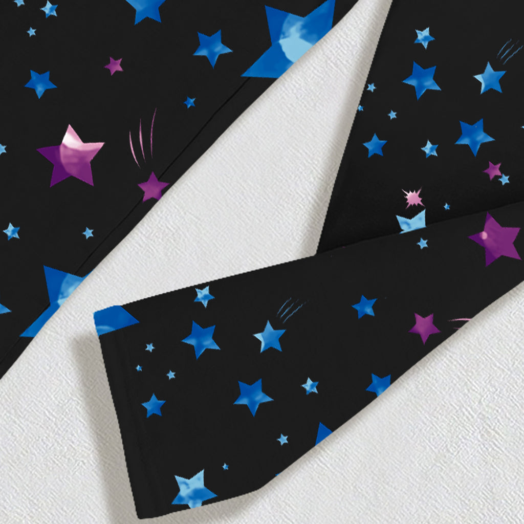 Girls Black Unicorn Printed Glow in the Dark T-Shirt & Pajama Winter Set 2 pc. Sets