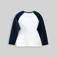 Boys Graphic Print Raglan Sleeves T-shirt Tshirts   