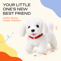 Walking & Barking Dog Soft Toy for Kids Trending Accessories