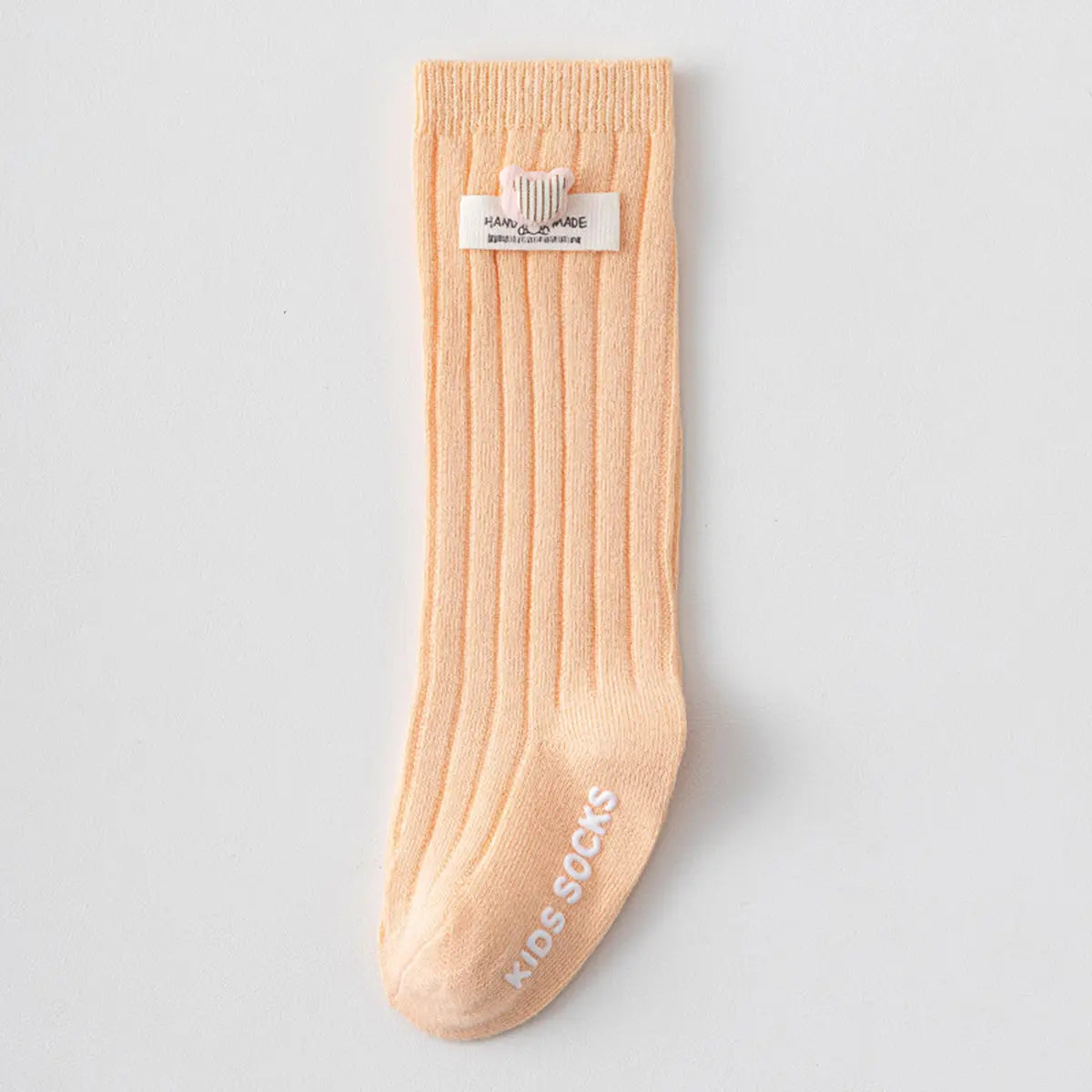 Pack of 6 Boys Multicolour Bear Applique Calf Length Cotton Socks Socks