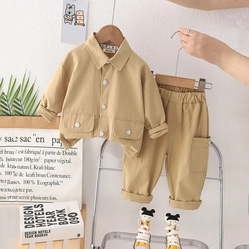 Boys Shirt with Trousers Set