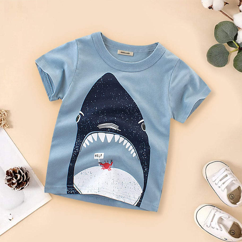 Shark Print Tshirt