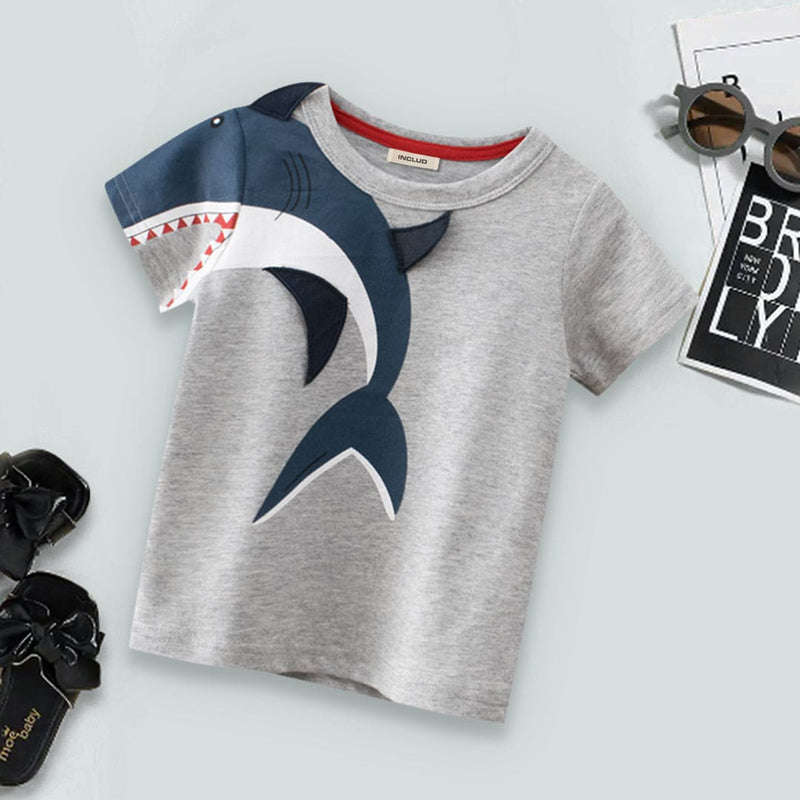 Dolphin Print Tshirt Tshirts   