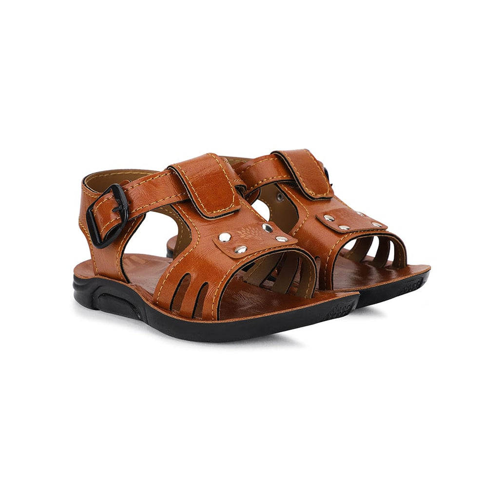 Unisex Kids Casual Leather Sandal