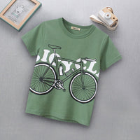 Cycle Print Tshirt Tshirts   