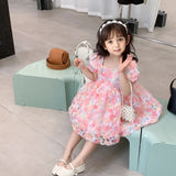 Girls Party Dress with Bow