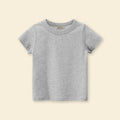 Boys Grey Short Sleeve Round Neck T-Shirt T-Shirt Grey 18 - 24 M