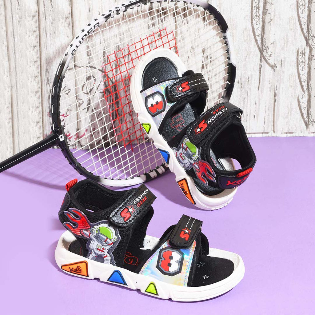 Boys Abstract Floater Sandals