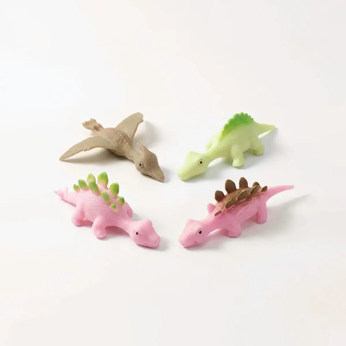 Kids Slingshot Dinosaur Finger Toys - Pack of 5 Trending Accessories Multicolor Onesize