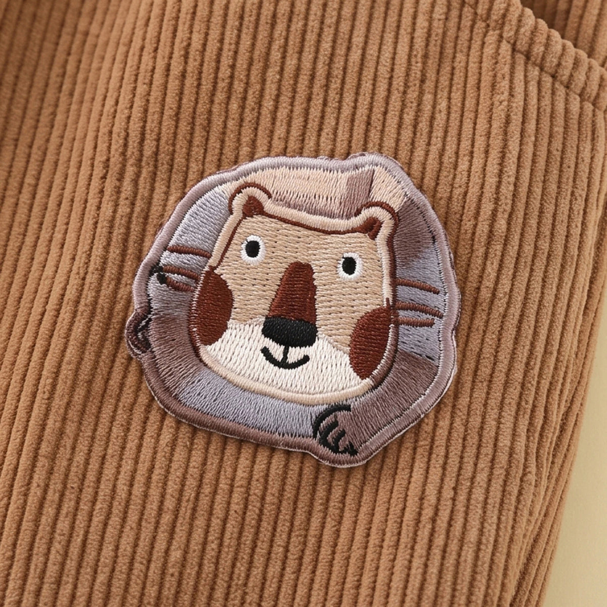 Boys Light Brown Graphic Sweatshirt & Joggers With T-Shirt Sets Sets