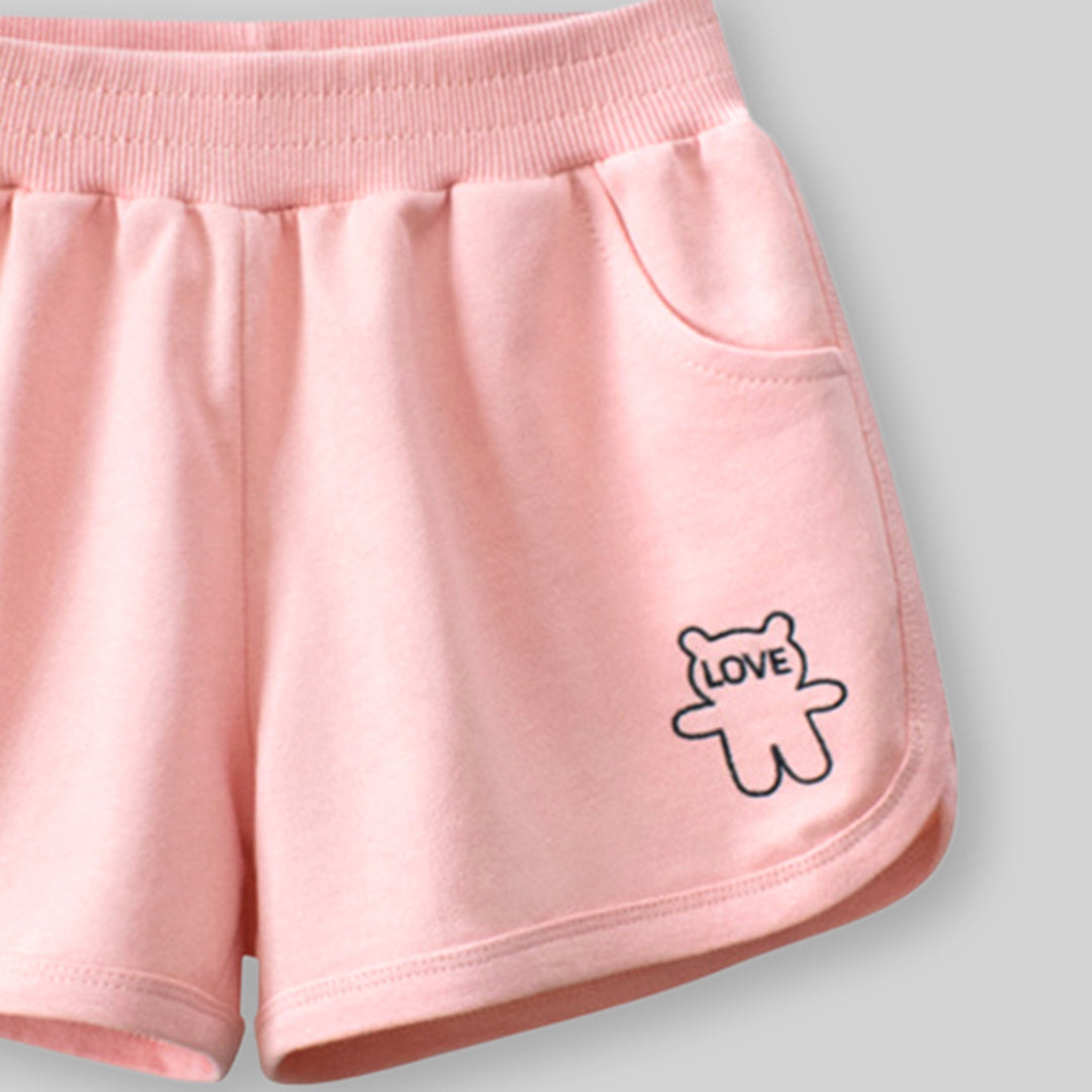 Girls Knitted Shorts Shorts   