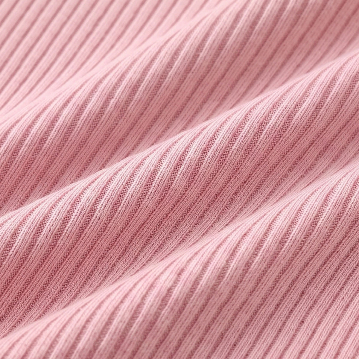 Girls Pink Ribbed Sailor Collar Overlay Top & Pants Co-ord Sets Sets