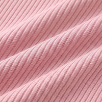 Girls Pink Ribbed Sailor Collar Overlay Top & Pants Co-ord Sets Sets