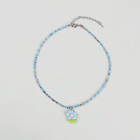 Pack Of 5 Girls Multicolour Floral Beads Necklace Sets Necklace and Chains