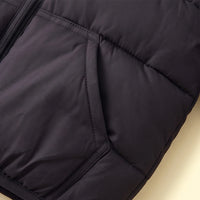 Boys Black Hooded Quilted Puffer Jacket Coats & Jackets