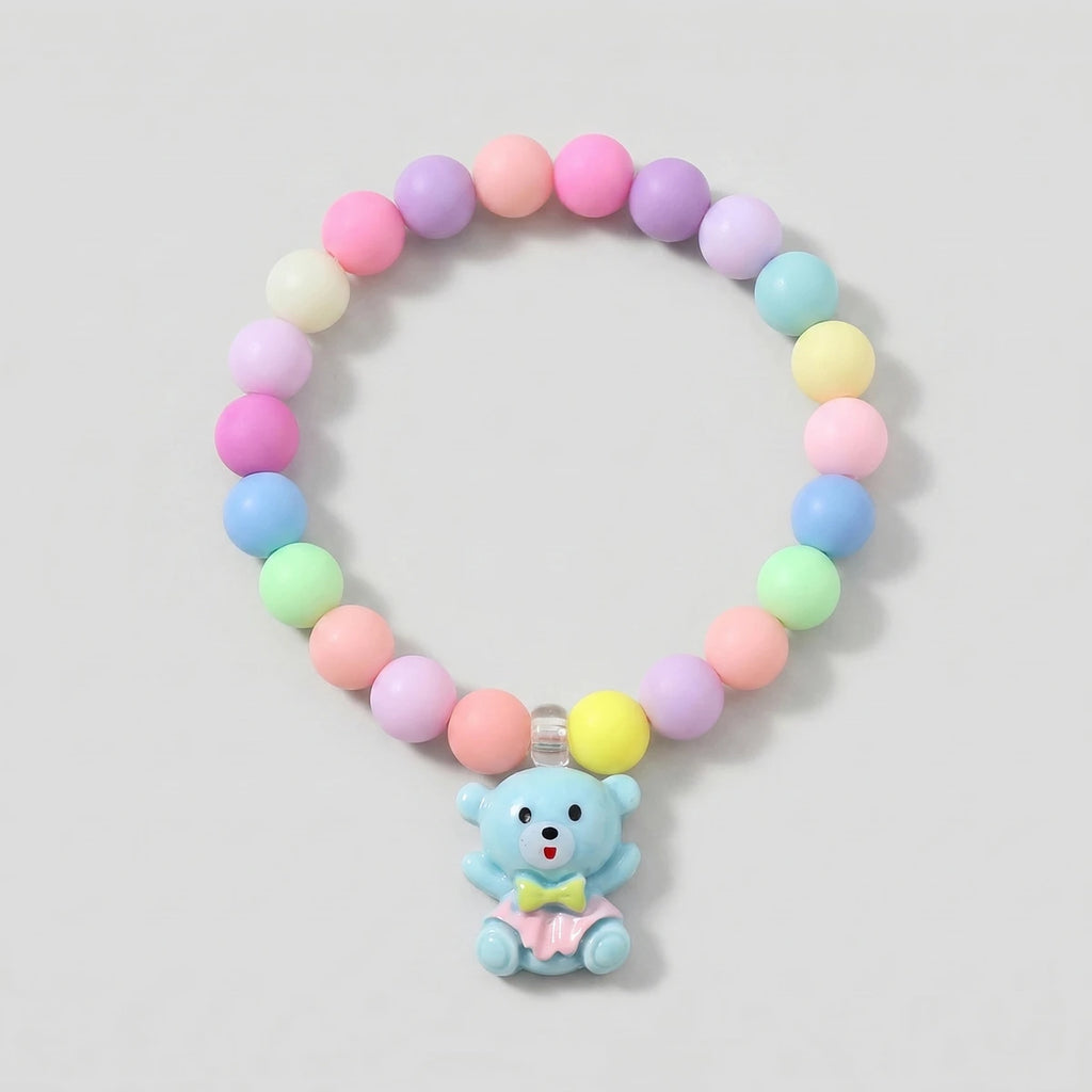 Pack Of 8 Girls Multicolour Beads Bracelet Sets Bracelet