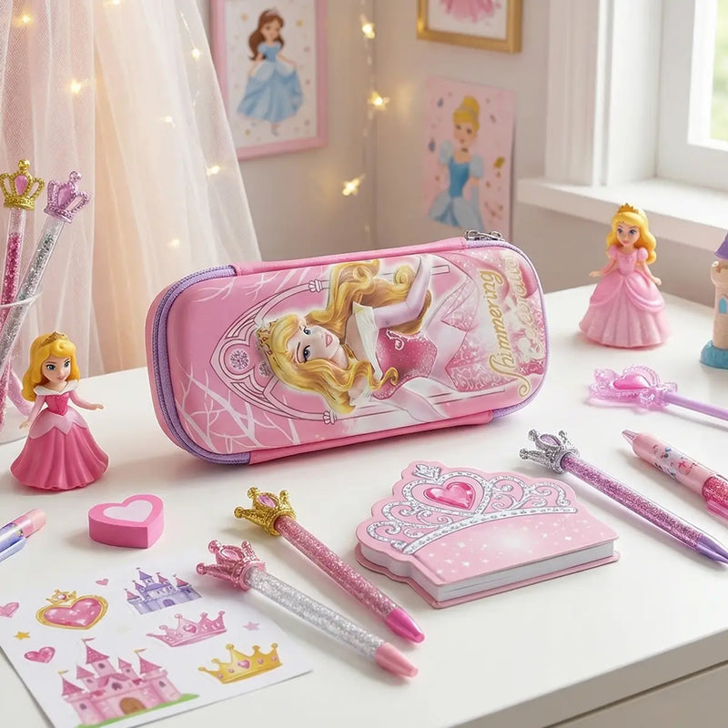 Princess Hard Case Pencil Pouch for Girls Trending Accessories