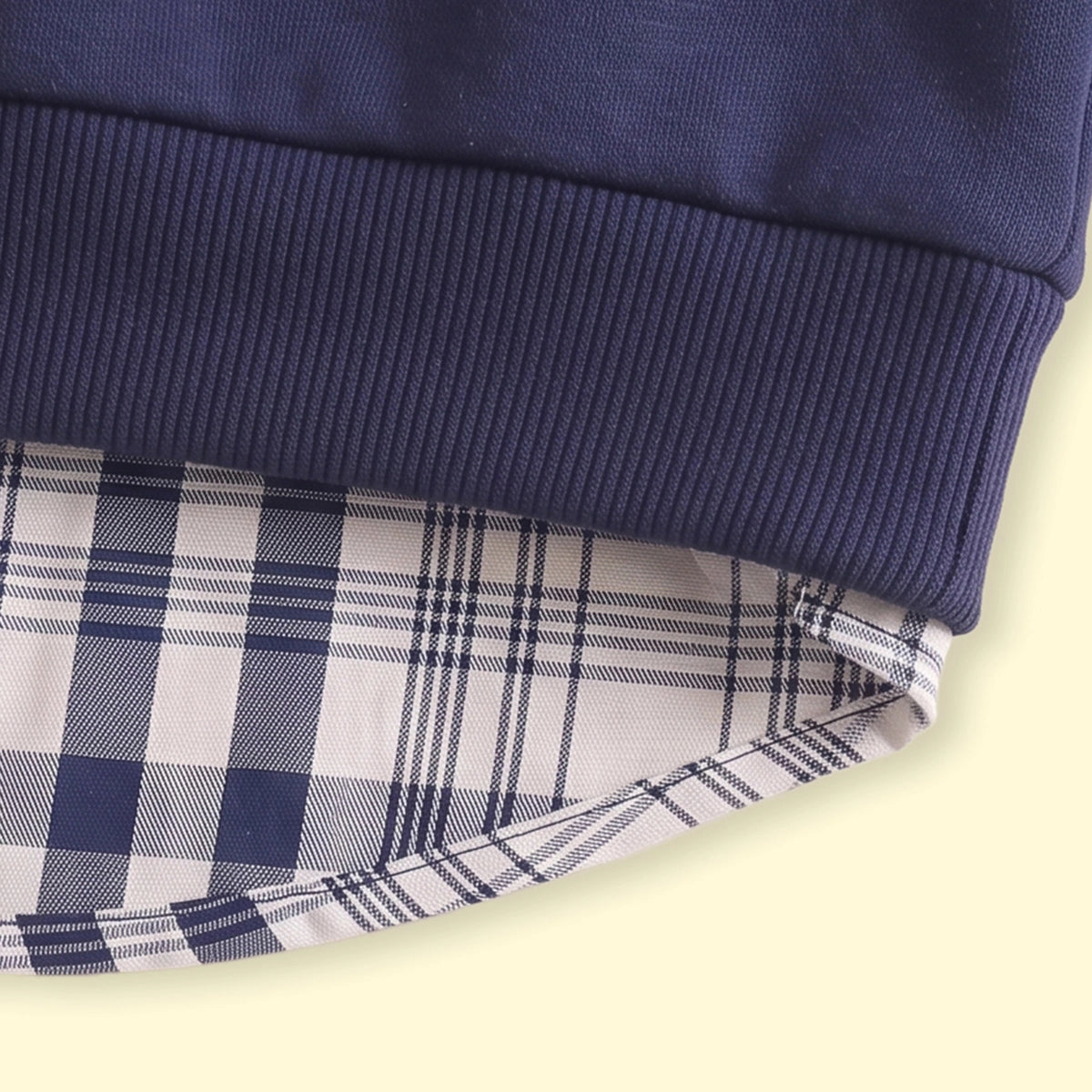 Boys Navy Blue Embroidered Long Sleeve Sweater Sweaters & Cardigans