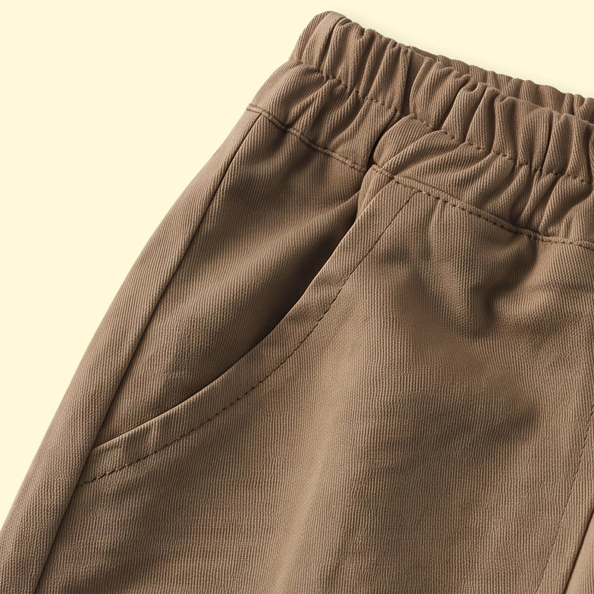 Boys Brown Relaxed Fit Pants Pants