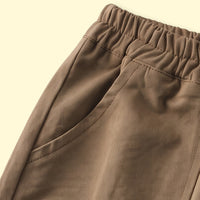 Boys Brown Relaxed Fit Pants Pants