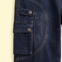 Boys Blue Denim Cargo Shorts Cargo Shorts