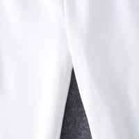 Girls White Typographic Printed Hooded Sweatshirt With Joggers Co-ord Sets 2 pc. Sets