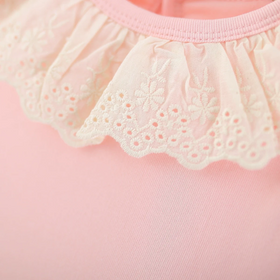 Girls Pink Sleeveless Bubble Hem Dress With Bow Details Casual Dresses