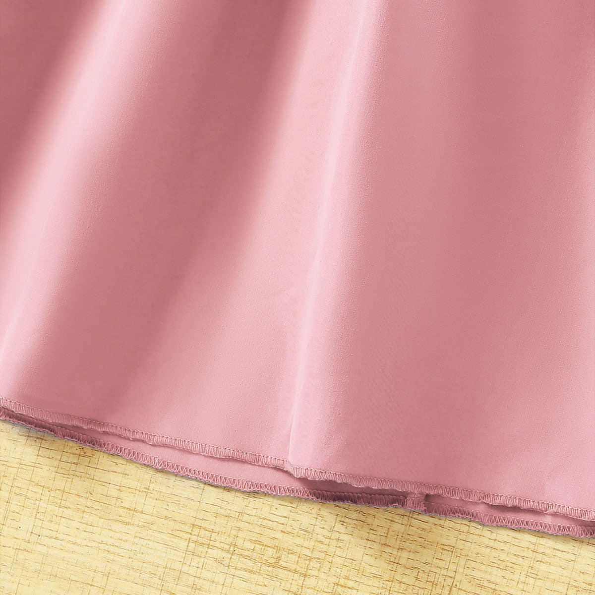 Girls Pink Sleeveless Shoulder Strap Ruffles Dress Casual Dresses