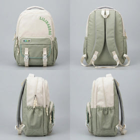 Kids Green Lilibao School Backpack Trending Accessories