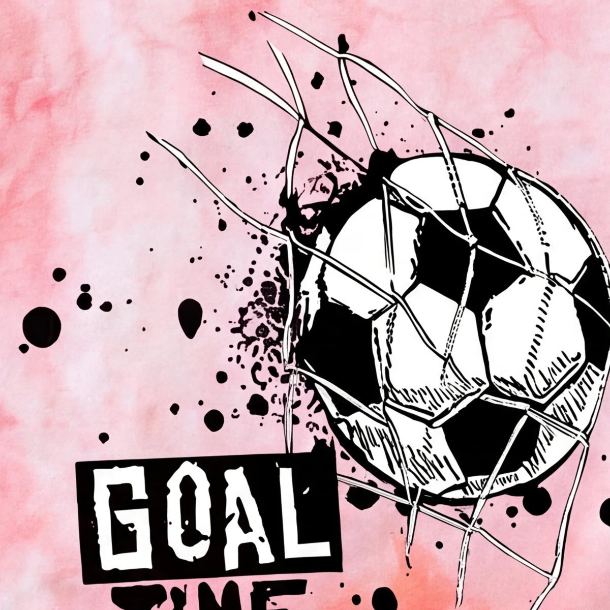 Boys Pink Short Sleeve Tie & Dye Graphic T-Shirt Tshirts