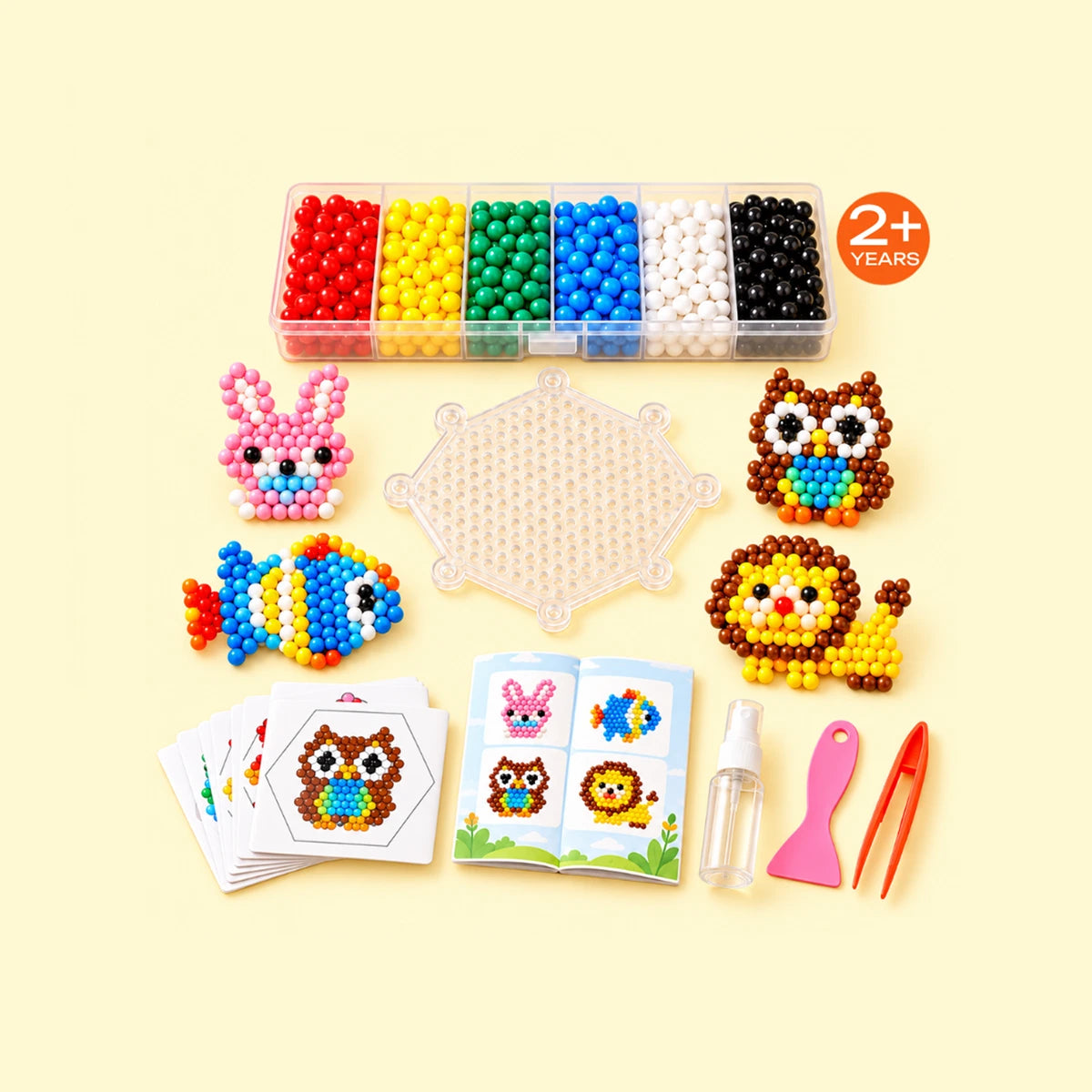 Magic Water Beads Art Kit - 600 Pieces, 2 Years Plus Trending Accessories Multicolor Onesize