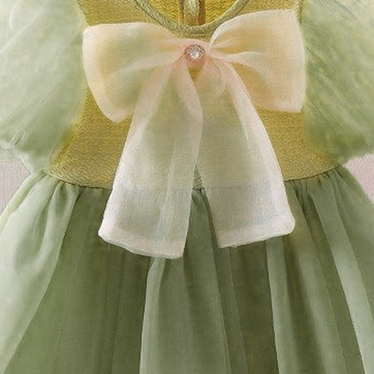 Girls Dress with Bow Detailing Casual Dresses