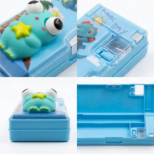 Dinosaur Kids Pencil Box with Sharpener Trending Accessories